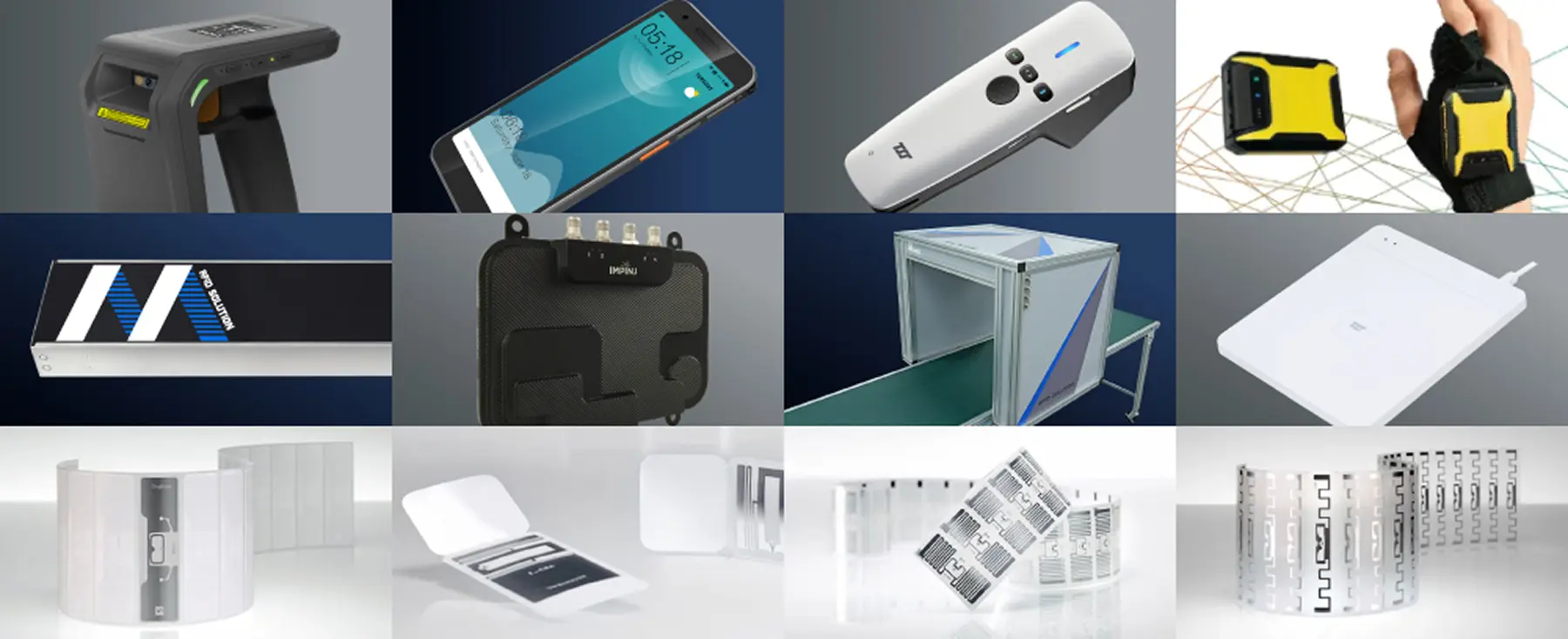 豊富なRFID製品ラインアップ
