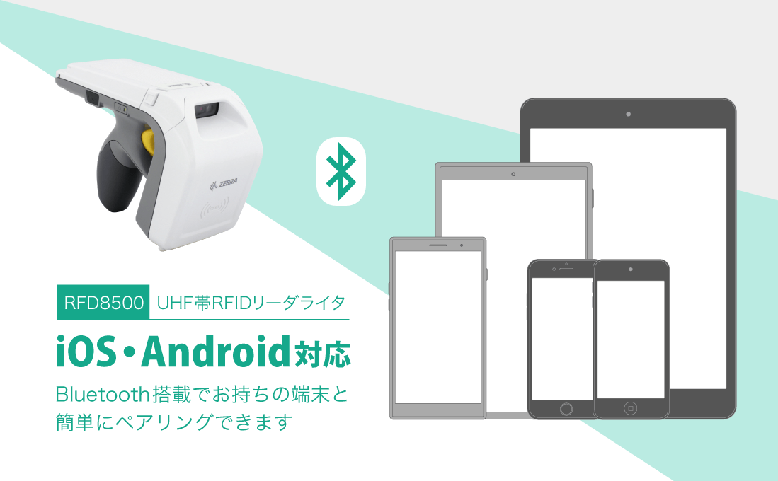 RFD8500：iOS・Androidに対応