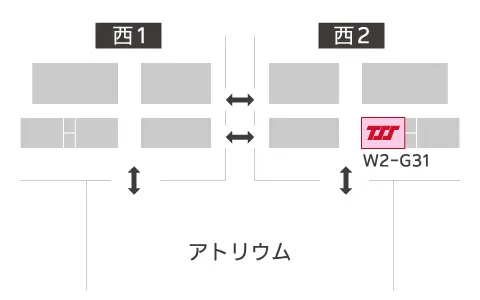会場案内図 拡大イメージ