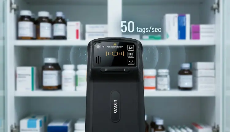 搭載しているRFIDアンテナは、毎秒50タグの読み取りが可能です。