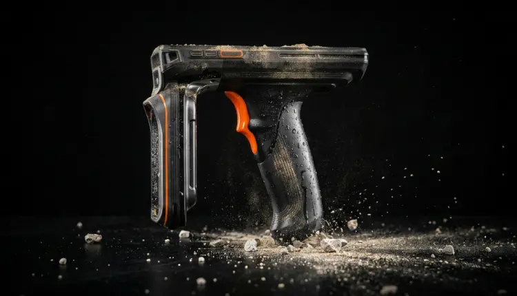 IP67・耐落下1.2mに対応し、過酷な現場にも耐える高堅牢設計です