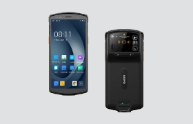 RFIDリーダー搭載業務用スマートフォン「DT50D」