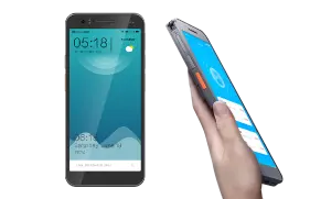 DT610外観：正面・超軽量、スリム設計