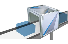 RFID Tunnel外観：読み取りイメージ