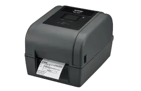 TD-4750外観：ラベル印刷イメージ