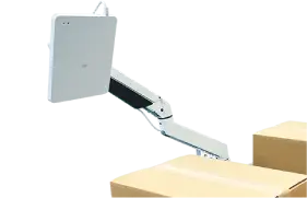 TS100外観：スタンド使用イメージ