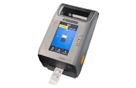 ZD611R外観：ラベル印刷イメージ