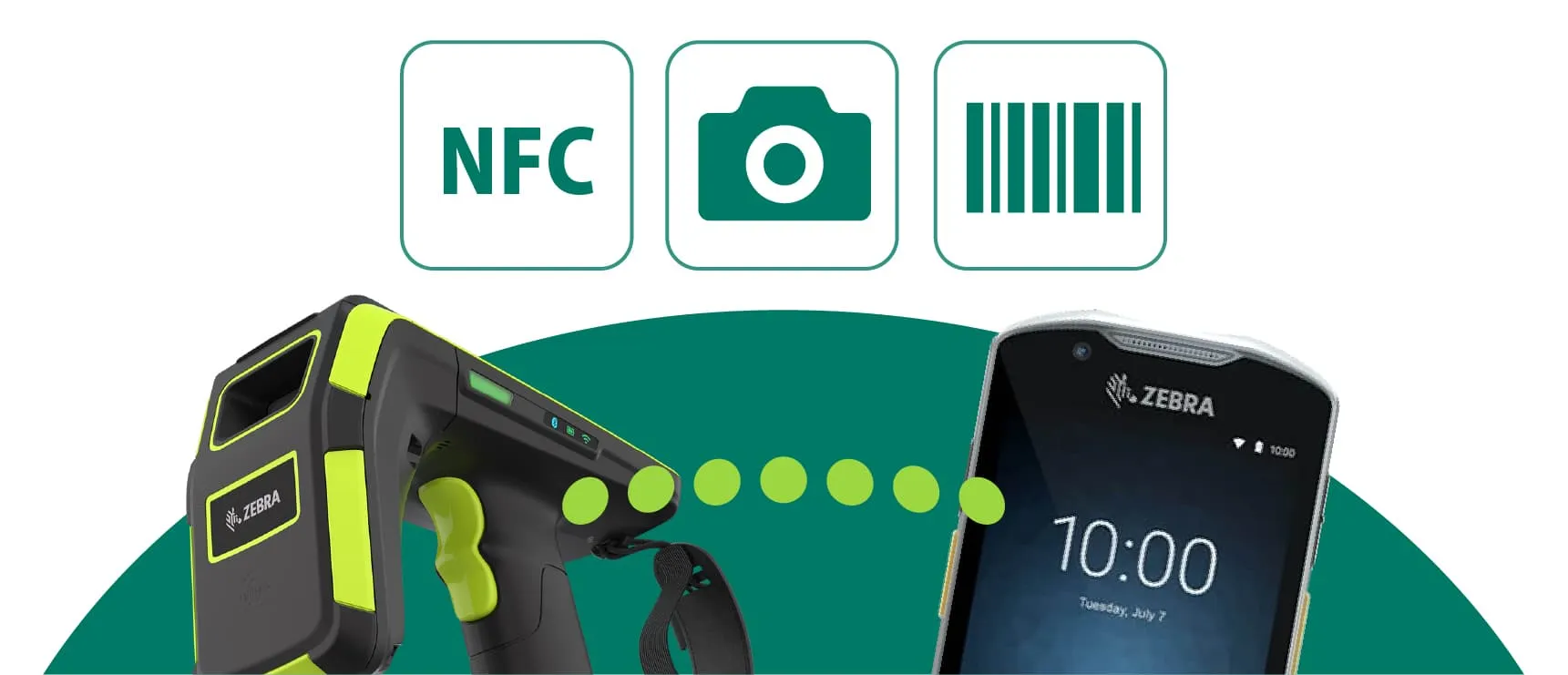 NFCやカメラ、バーコードといった、多彩なペアリング方法が用意されており、接続の煩わしさを軽減します。